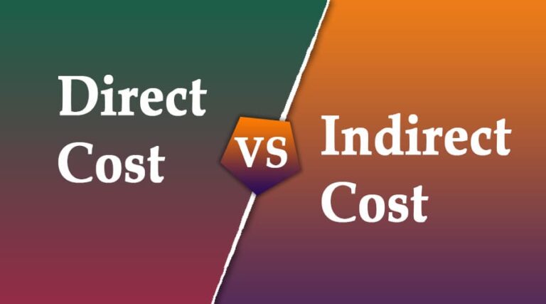 Direct Costs vs Indirect Costs